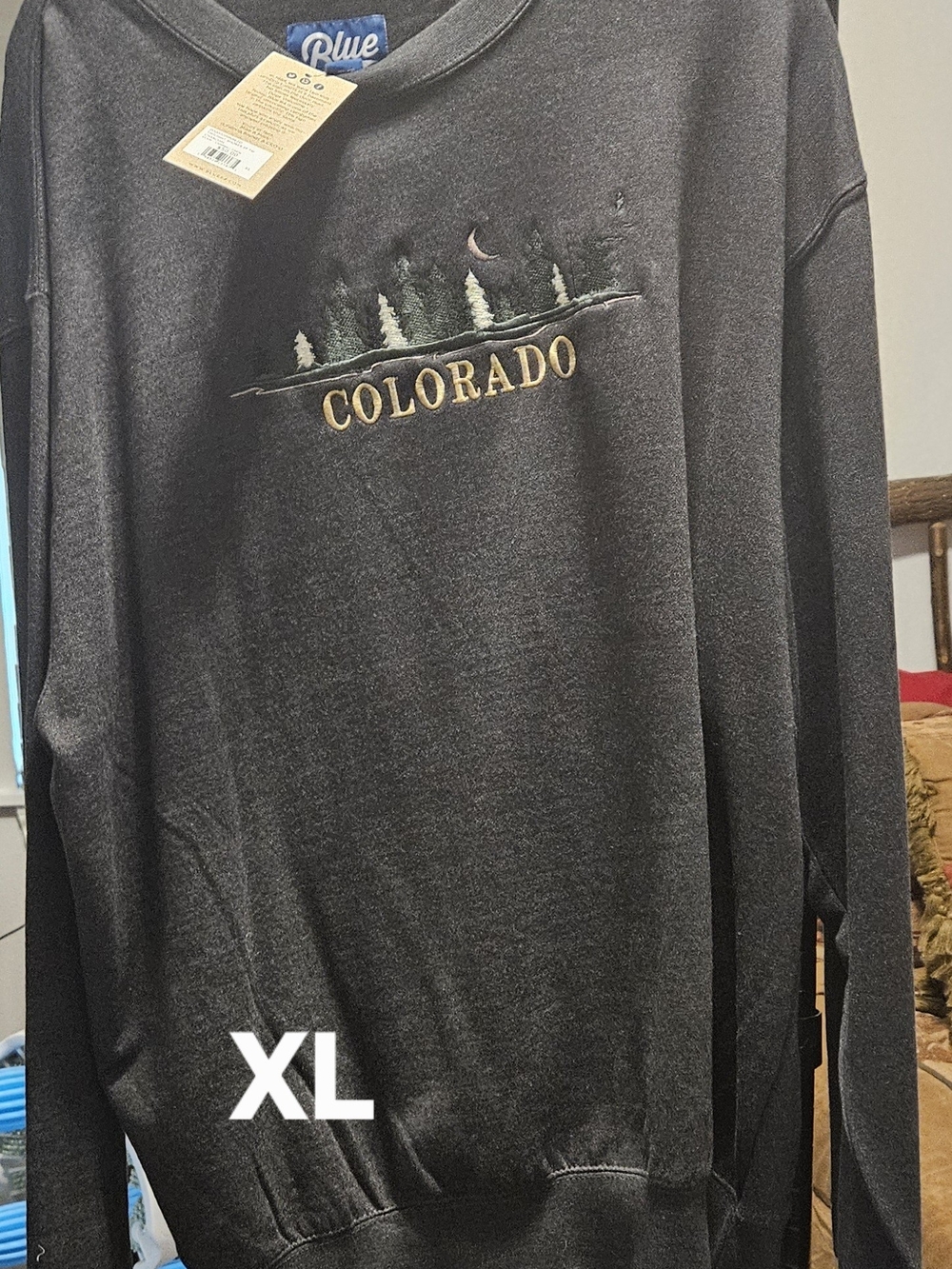 Colorado Embroidered Crewneck Sweater - XL